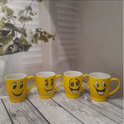 Чашка "Смайлик"жовта 300мл